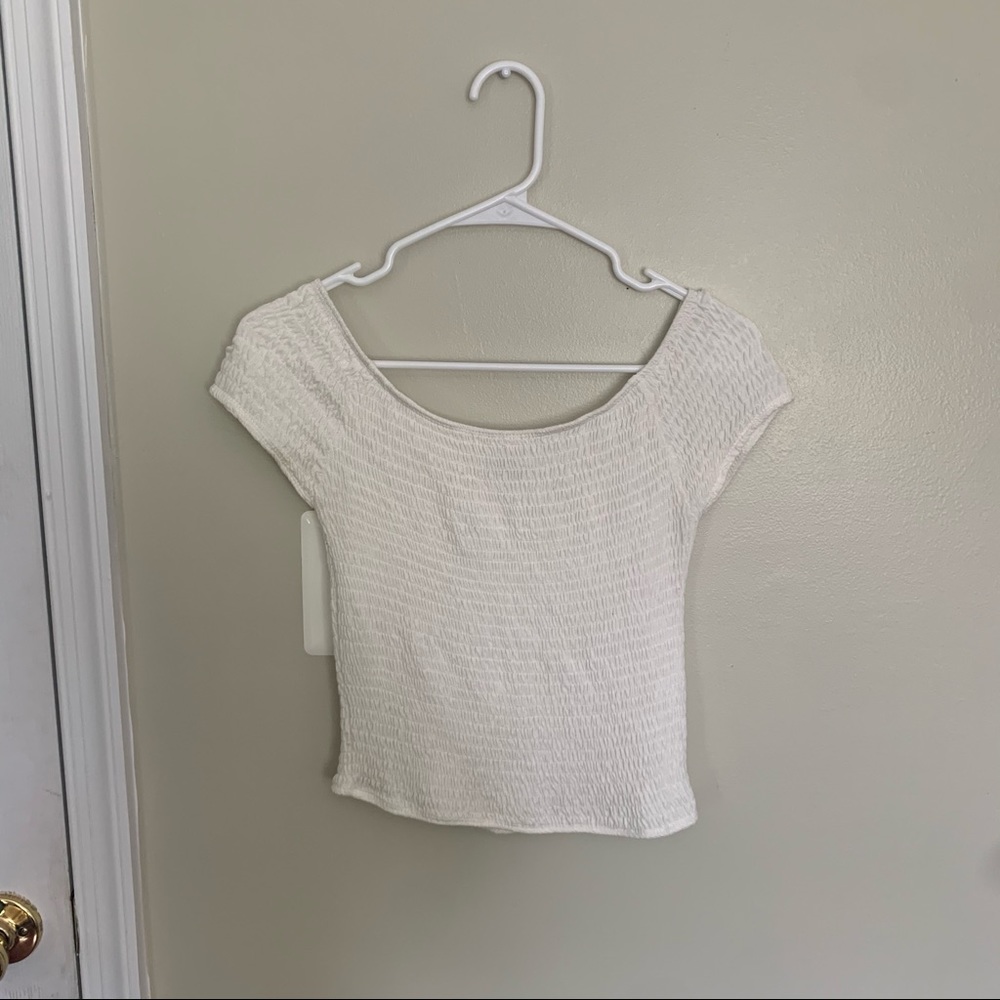 Brandy Melville White Charlene Top